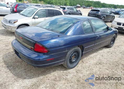 1998 Chevrolet Monte Carlo Z34 from USA, damaged, VIN 2G1WX12K9W9309726